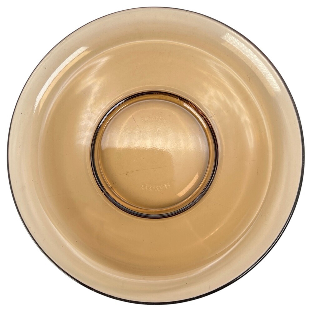 Duralex Amber Brown Glass Espresso Coffee Cup & Saucer 12 Pc Set + Display Stand - Picture 7 of 16